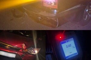 У Луцьку сильно п’яний водій спричинив ДТП