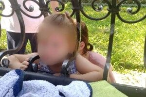 Бійці ДСНС рятували дівчинку, яка застрягла головою в паркані (Фото)