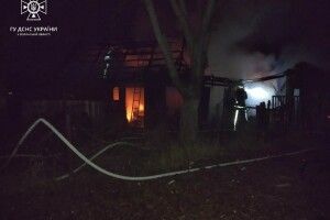 Вогонь наробив лиха на Волині (Фото)