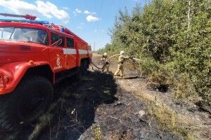 У Луцькому районі рятувальники не допустили поширення вогню
