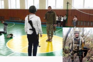 Волинянин після звільнення з військової служби став вчителем у школі із «Захисту України»
