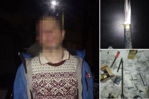 У Рівному злодій з ножем намагався залізти в приватний підвал