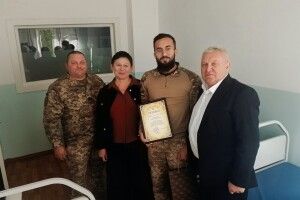 Голова великої громади на Волині відвідав поранених воїнів