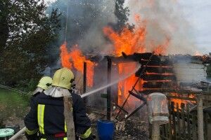 У селі на Волині згорів житловий будинок (Фото) 