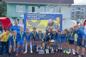 Лучани перемогли на футбольному турнірі на честь  Валерія Залужного
