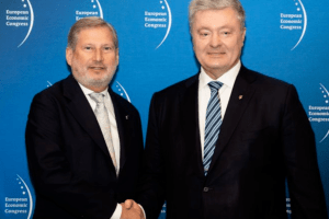 Порошенко на зустрічі з єврокомісаром Ганом закликав відновити український експорт