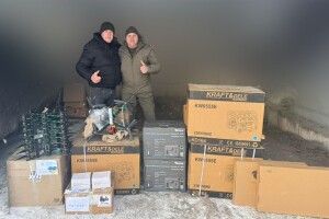 Допомога від Волині прибула на позиції «Сталевої Сотки»