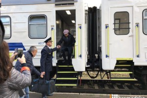 Український поїзд у Вільнюсі та Ризі зустрічали оркестром