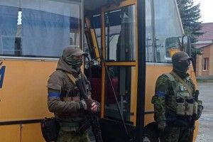 У волинському селищі на кордоні з Білоруссю тренувались евакуйовувати людей