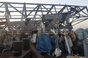 Танкер із РФ врізався в нафтову вишку на Каспії