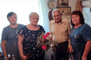 Волинянина, який жодного разу не був у лікарні, привітали з 95-річним ювілеєм