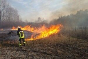 На Волині протягом вихідних рятувальники ліквідували 4 пожежі