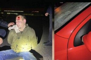 У Рівному чоловік в дворах будинків бив автомобілі