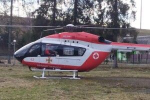 Вперше в Україні: На Львівщині пацієнтку доправили до лікарні гвинтокрилом