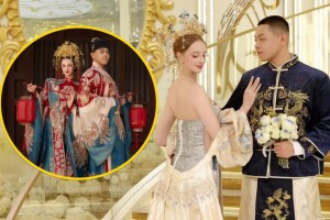 І сказав китайський велетень українською:  «Я тебе кохаю, моя дружино!»