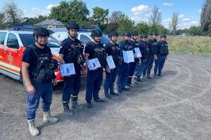Волинським піротехнікам вручили відзнаки та чергові спеціальні звання