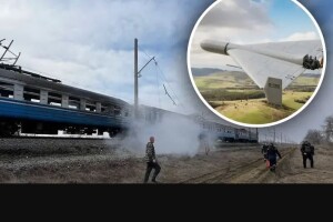 Дивом усі живі: у потяг «Київ – Суми» з 200 пасажирами влучив російський безпілотник