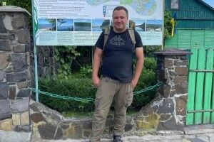 Нацпарк на Волині приїхав досліджувати антрактичний науковець