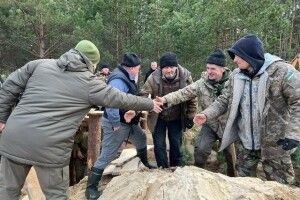 На Рівненщині продовжують укріплювати кордон з Білоруссю (Відео)