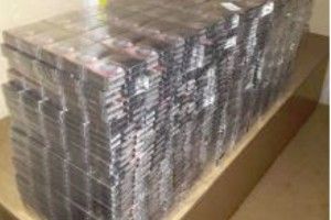 На митному посту Доманове за одну зміну - 5,4 тисячі пачок вилучених цигарок