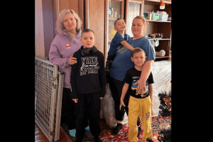 На Волині підтримали багатодітну родину зниклого безвісти захисника