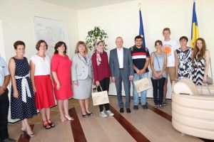 Олександр Савченко зустрівся з волонтерами мовних таборів