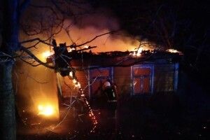 Вночі на Волині під час пожежі загинула людина