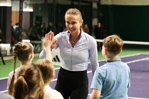 Еліна Світоліна провела майстер-клас для дітей у Луцьку