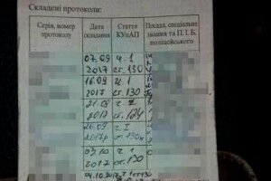 У Львові іноземець скоїв 12 правопорушень за кермом протягом двох місяців