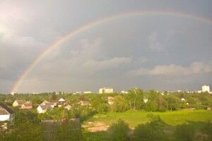 Над Луцьком – приголомшлива веселка (Фото)