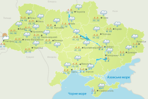 Погода: сьогодні Весна програє бій Зимі (Карти гідрометеоцентру і пісня)
