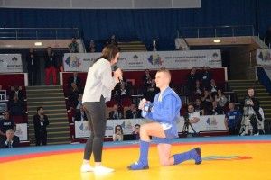 Український самбіст виграв медаль на Чемпіонаті світу... й відразу освідчився коханій
