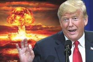 Дональд Трамп сходить з розуму: пропонує скидати атомні бомби на урагани