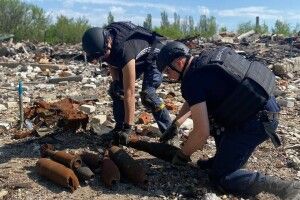 Волинські сапери вилучили на звільнених територіях понад три тисячі боєприпасів