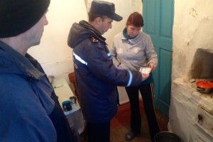 У Локачинському районі рятувальники провели профілактичний рейд у житловому секторі