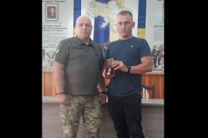 Волинського десантника відзначили високою нагородою