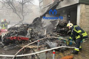Унаслідок падіння гвинтокрила в Броварах загинуло керівництво МВС. Серед жертв є діти 