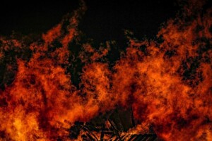 На Волині вночі горіла хата