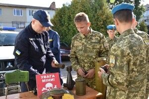 Рятувальники провели урок безпеки для вихованців ліцею