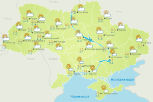 Погода: якщо до сьогоднішнього дня земля добре не промерзла, то … (Карти гідрометеоцентру і пісня)