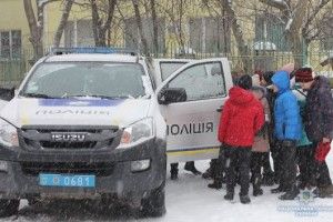 Школярі ознайомилися з роботою волинських поліцейських