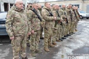 Волинські поліцейські вирушили у зону бойових дій 