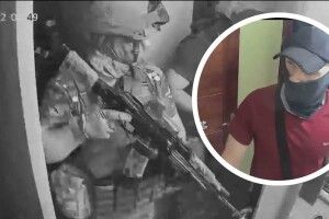 Херсонець показав, як окупанти вдерлися до його квартири: відеозапис з камери