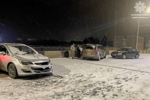 ДТП на шляхопроводах у Луцьку: патрульні склали 9 протоколів на відповідальних за стан дорожнього покриття осіб