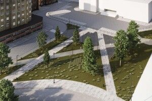 У Луцьку в 33-му мікрорайоні озеленять і оновлять сквер