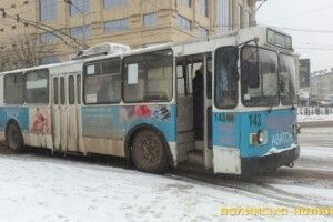 Середній вік луцьких тролейбусів – майже 24 роки! При нормі 10...