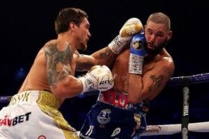 Олександр Усик у 8-му раунді відправив британця на «той світ»