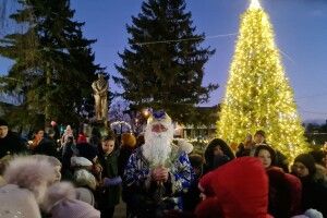 У Підгайцівській громаді засвітили головну ялинку (Фото, Відео) 