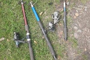 У волинян покрали вудки біля ставка