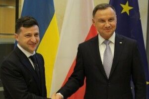 Володимир Зеленський у Польщі проводить зустріч із президентом Польщі 